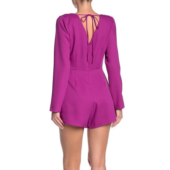 🎁 ONE ONE SIX Multi Drape Romper - Picture 2 of 8